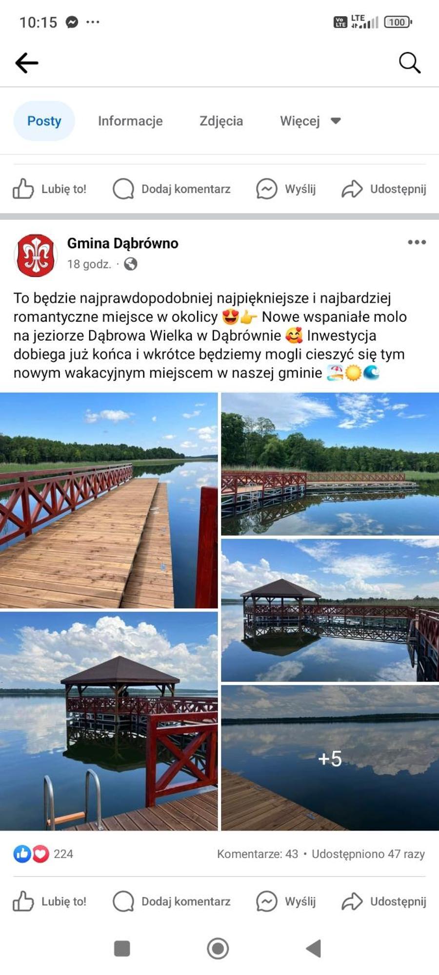 Domki Nad Jeziorem Dąbrówno Exterior foto